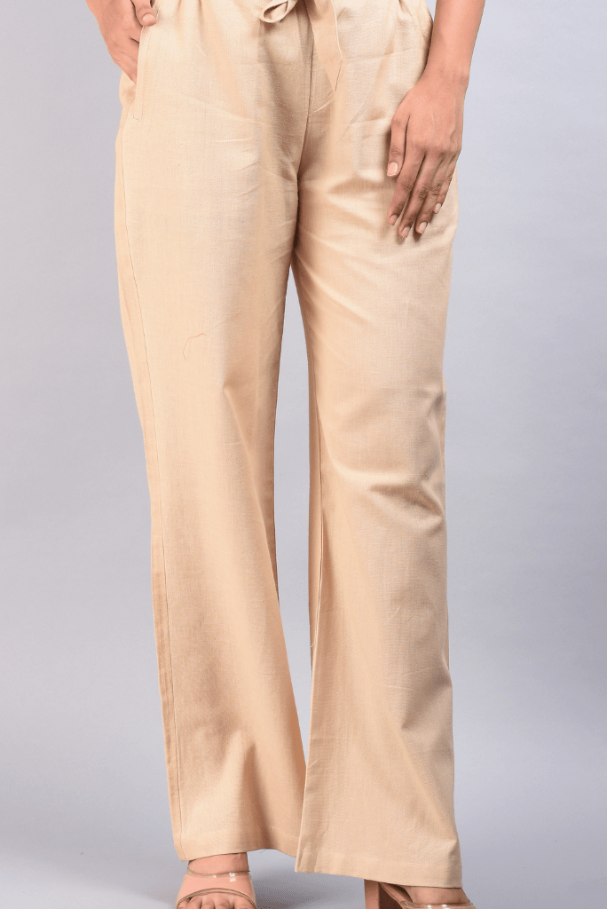 Buy Hangup Purple Cotton Linen Regular Fit Trousers for Mens Online @ Tata  CLiQ